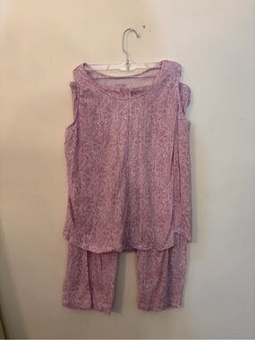 Country store paisley print pj set size xL
